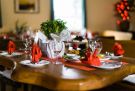 Heidecamp gastro huette tischdekoration