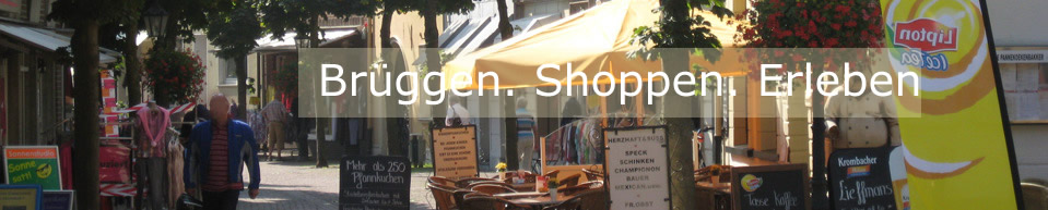 brueggen shoppen erleben